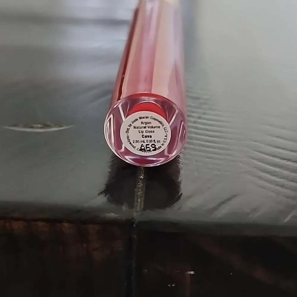 JOSIE MARAN Lip Gloss Argan Natural Volume Cava Shade Full Size